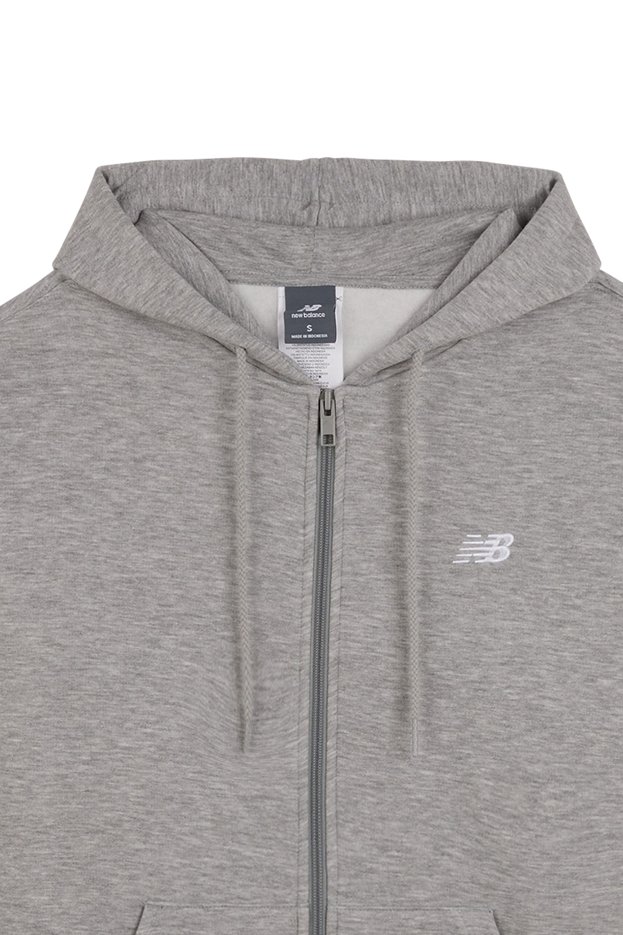  Hoodie zippé Gris