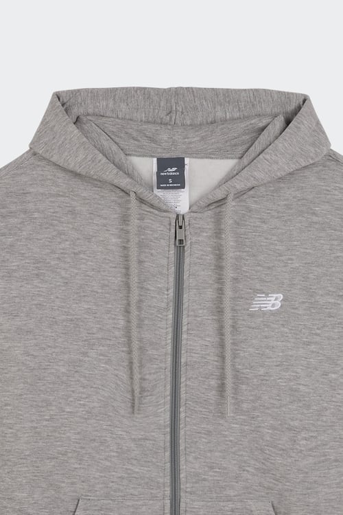 NEW BALANCE  Hoodie zippé Gris