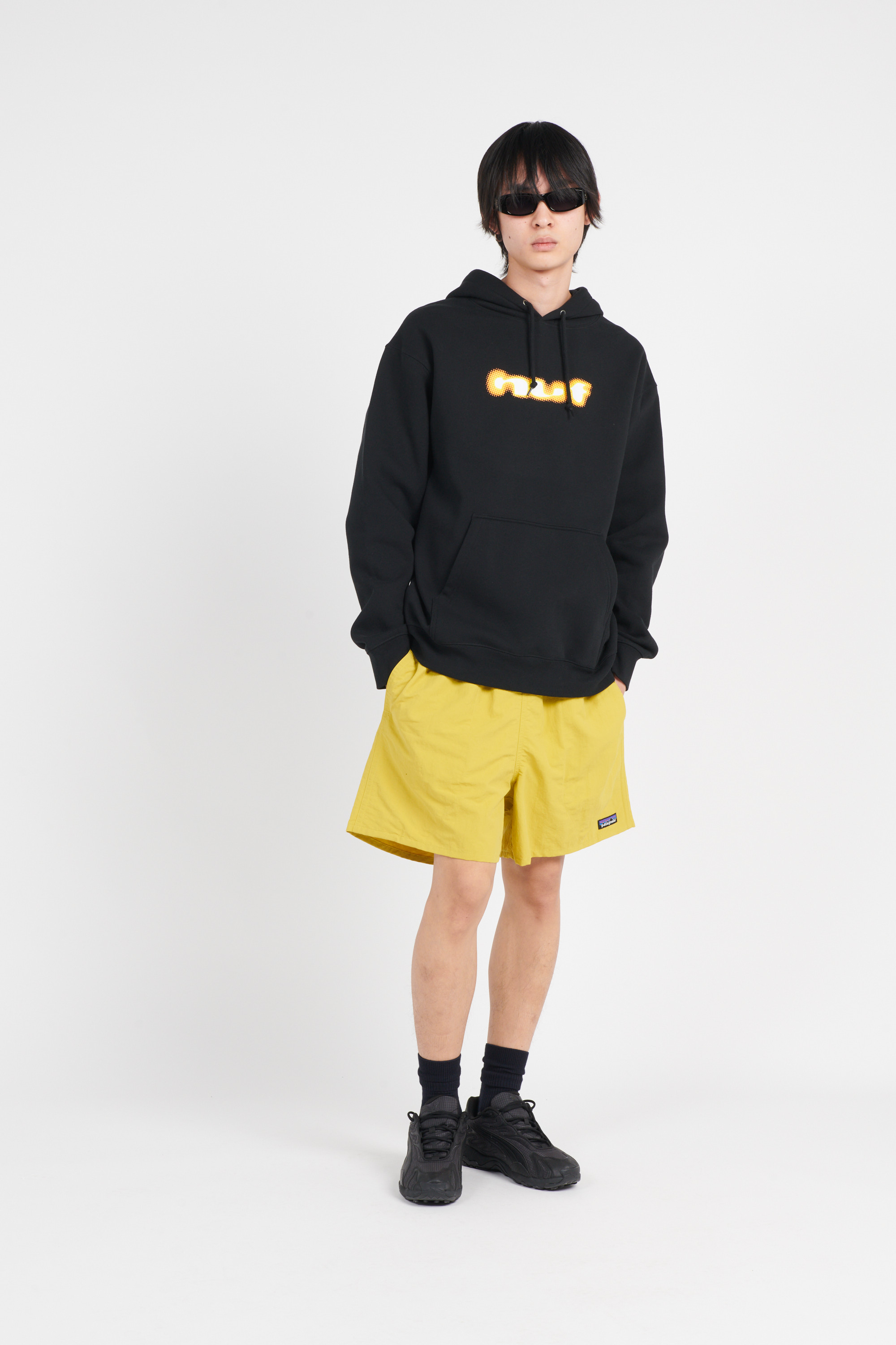 Maillot de bain en nylon Jaune