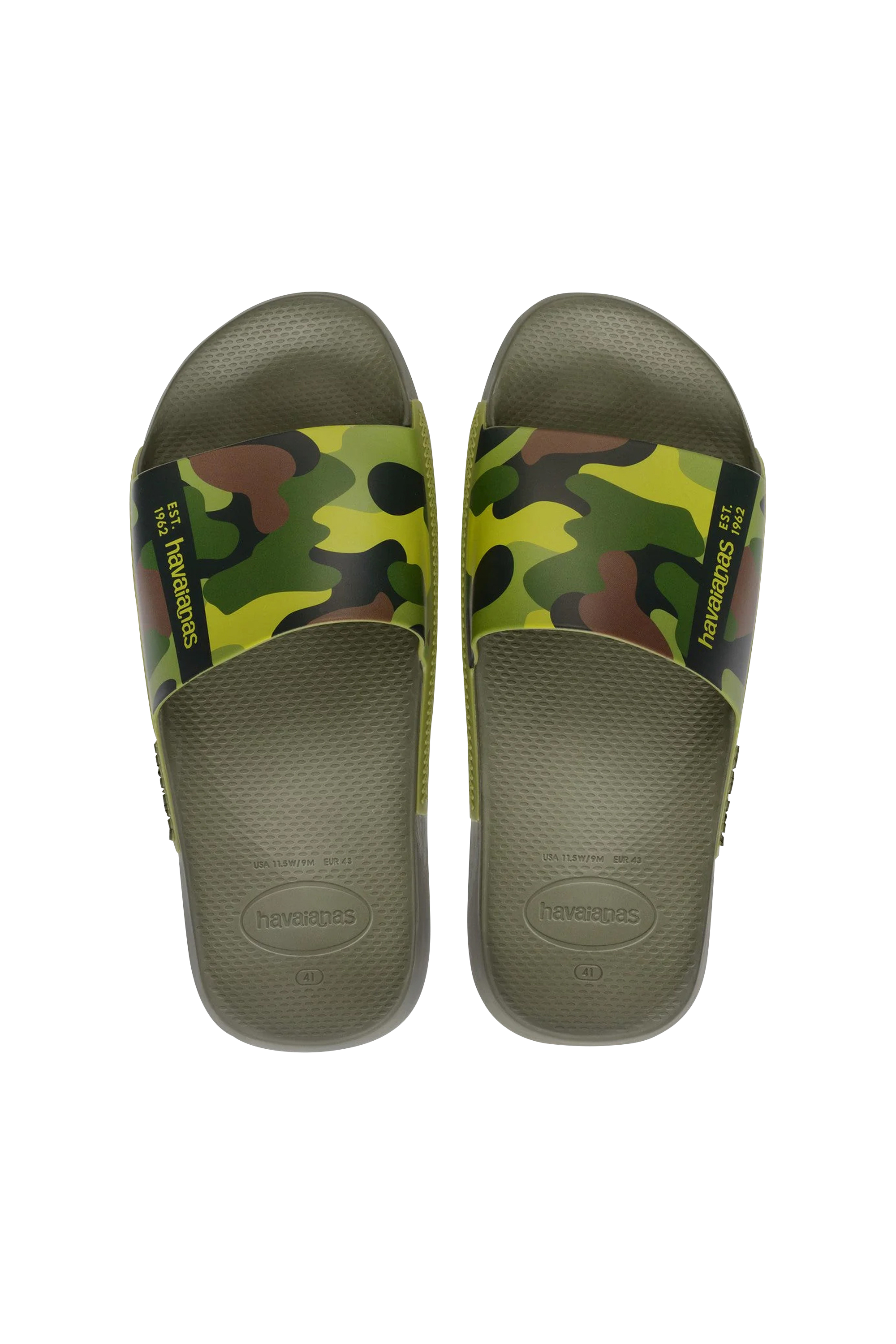 Claquettes Vert