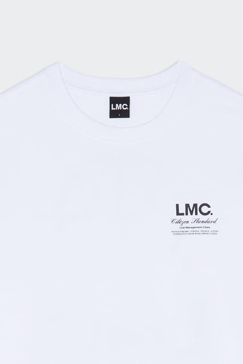 LOST MANAGEMENT CITIES T-shirt Blanc