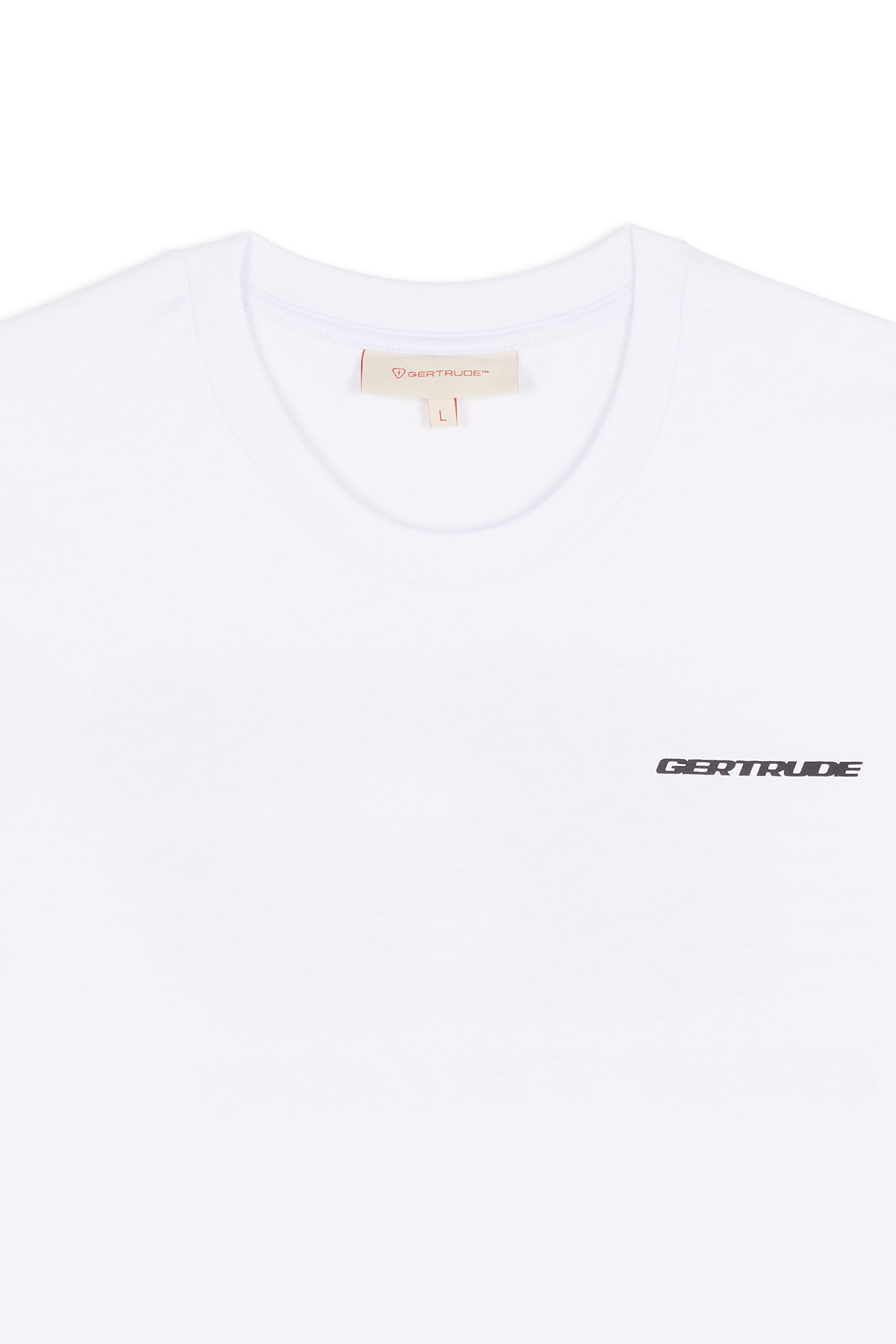 Regular-fit round-neck cotton T-shirt White