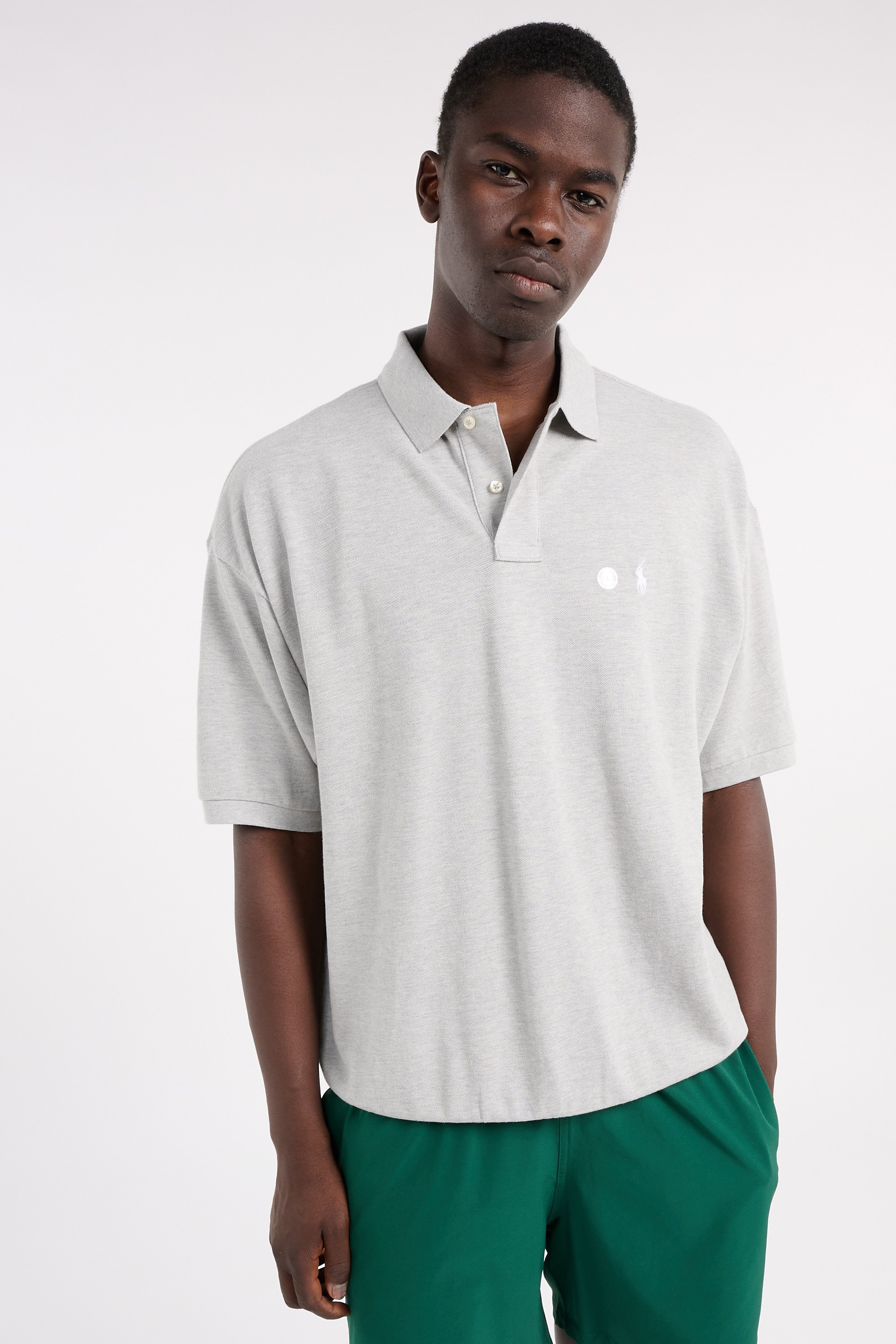 Polo shirt | Grey POLO RALPH LAUREN Men