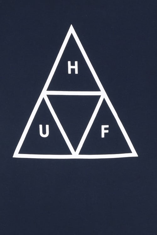 HUF T-SHIRT Bleu