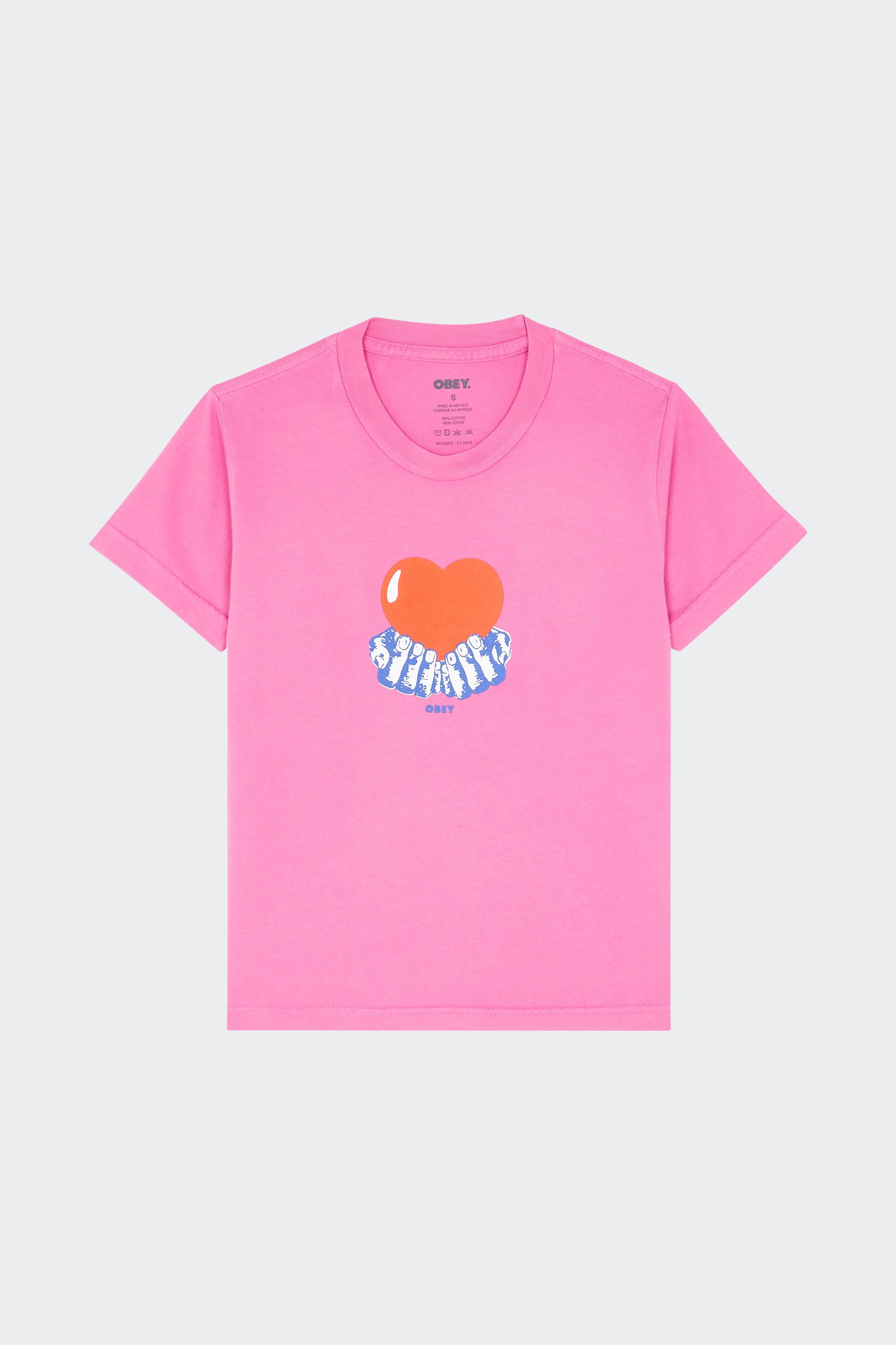 T-shirt | Pink by OBEY T-shirt Pink