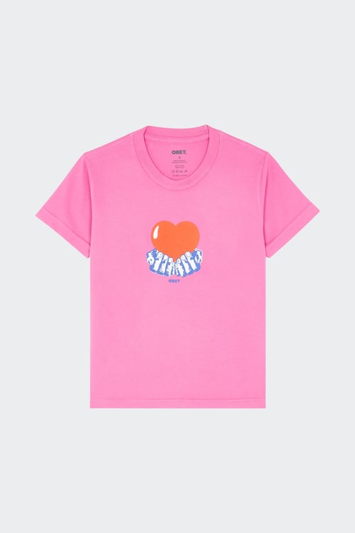 OBEY T-shirt Rose