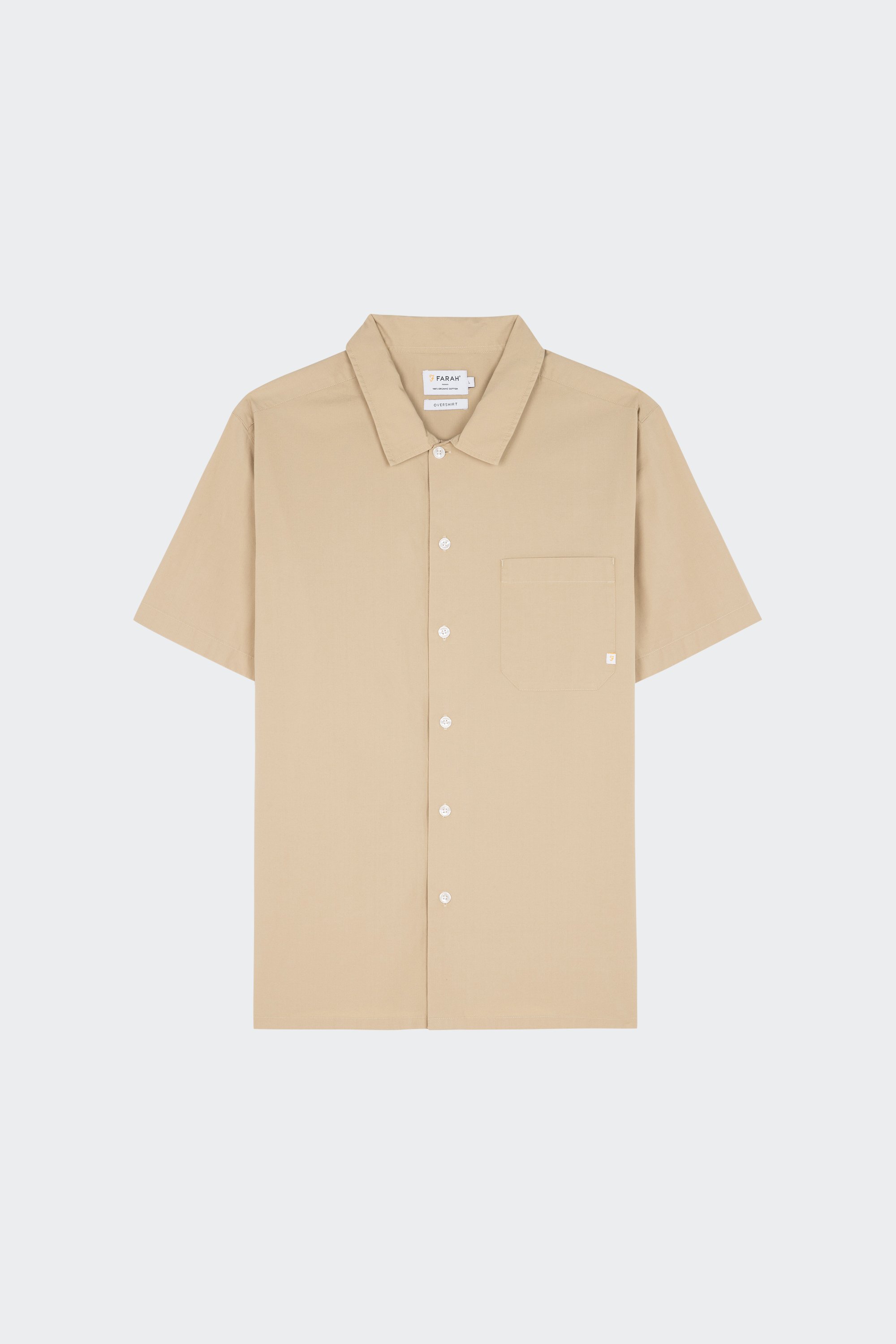 Chemise | Beige by FARAH Chemise Beige