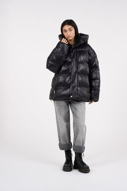 SCHOTT Doudoune Noir
