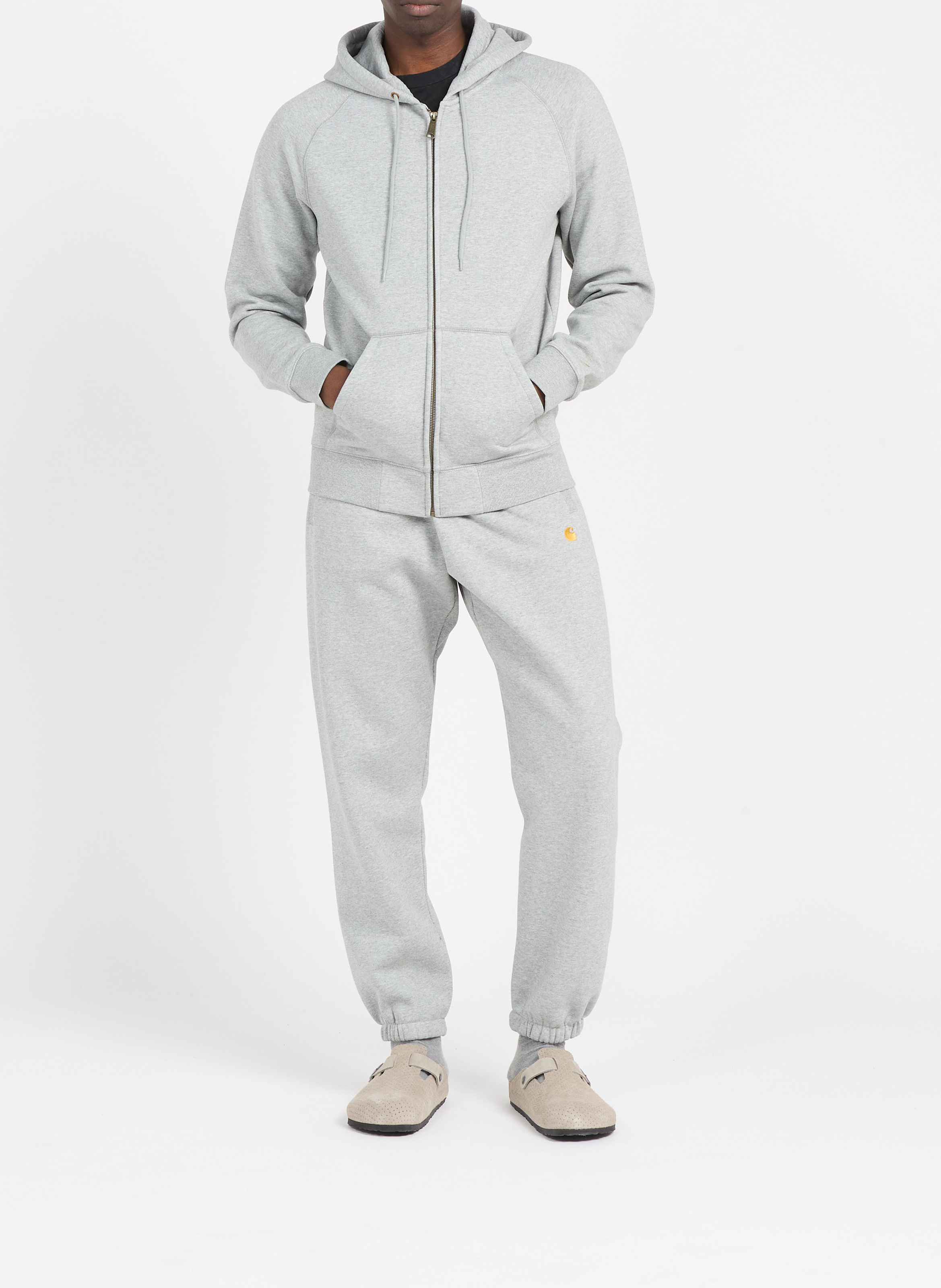 Hoodie zippé CARHARTT WIP Gris