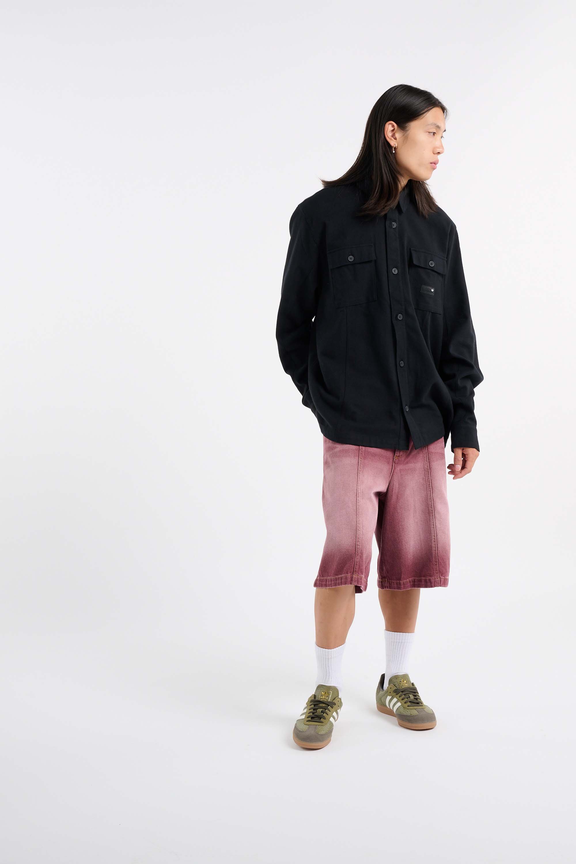Chemise | Noir ADIDAS Homme