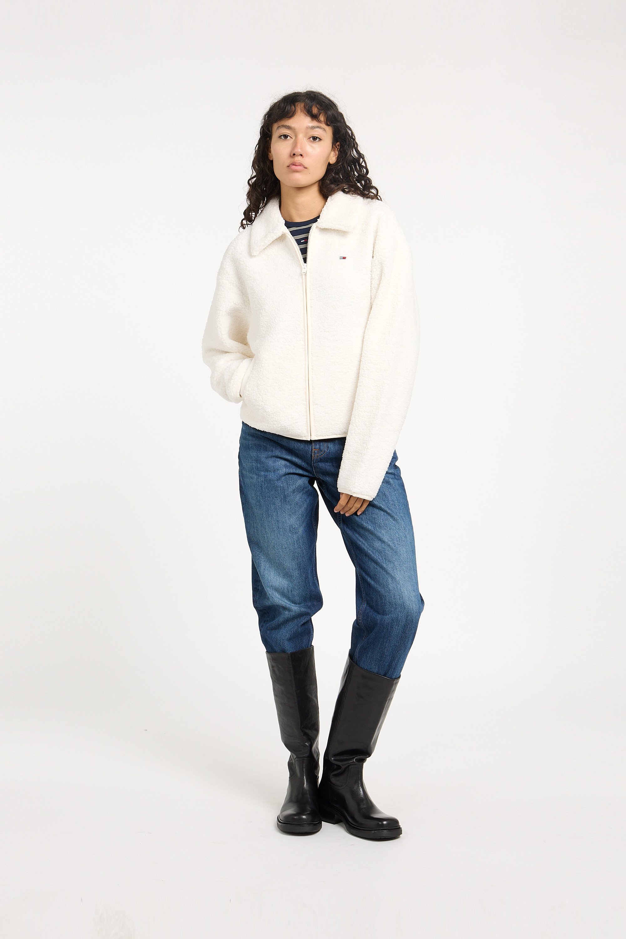 Sweat TOMMY JEANS Blanc
