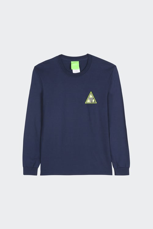 HUF T-SHIRT Bleu