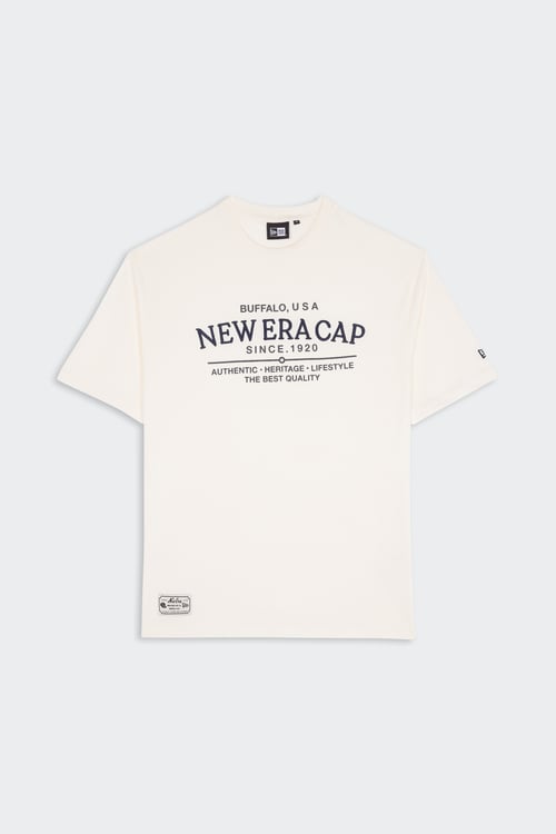 NEW ERA T-shirt Beige