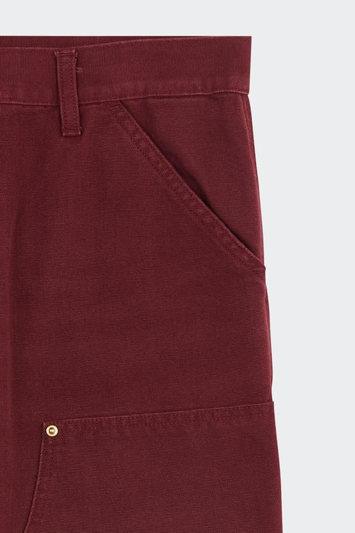 CARHARTT WIP Pantalon Rouge