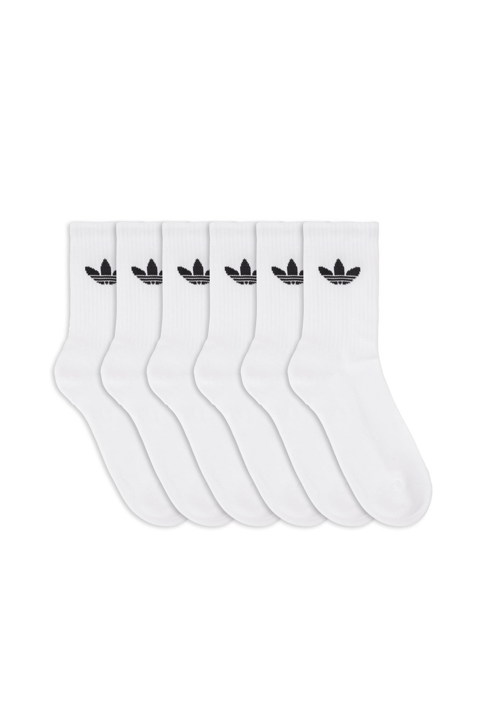 Lot de 6 paires de chaussettes Blanc