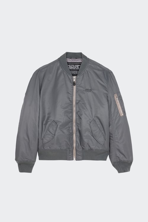 SCHOTT Jacket Grey