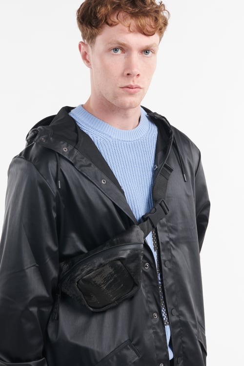 RAINS Sac banane Noir