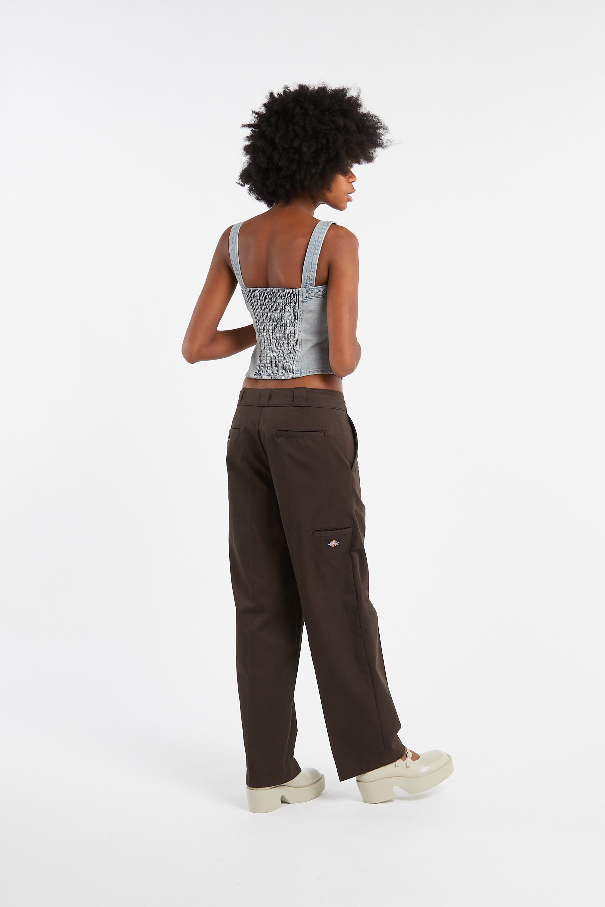 Haut bustier Bleu