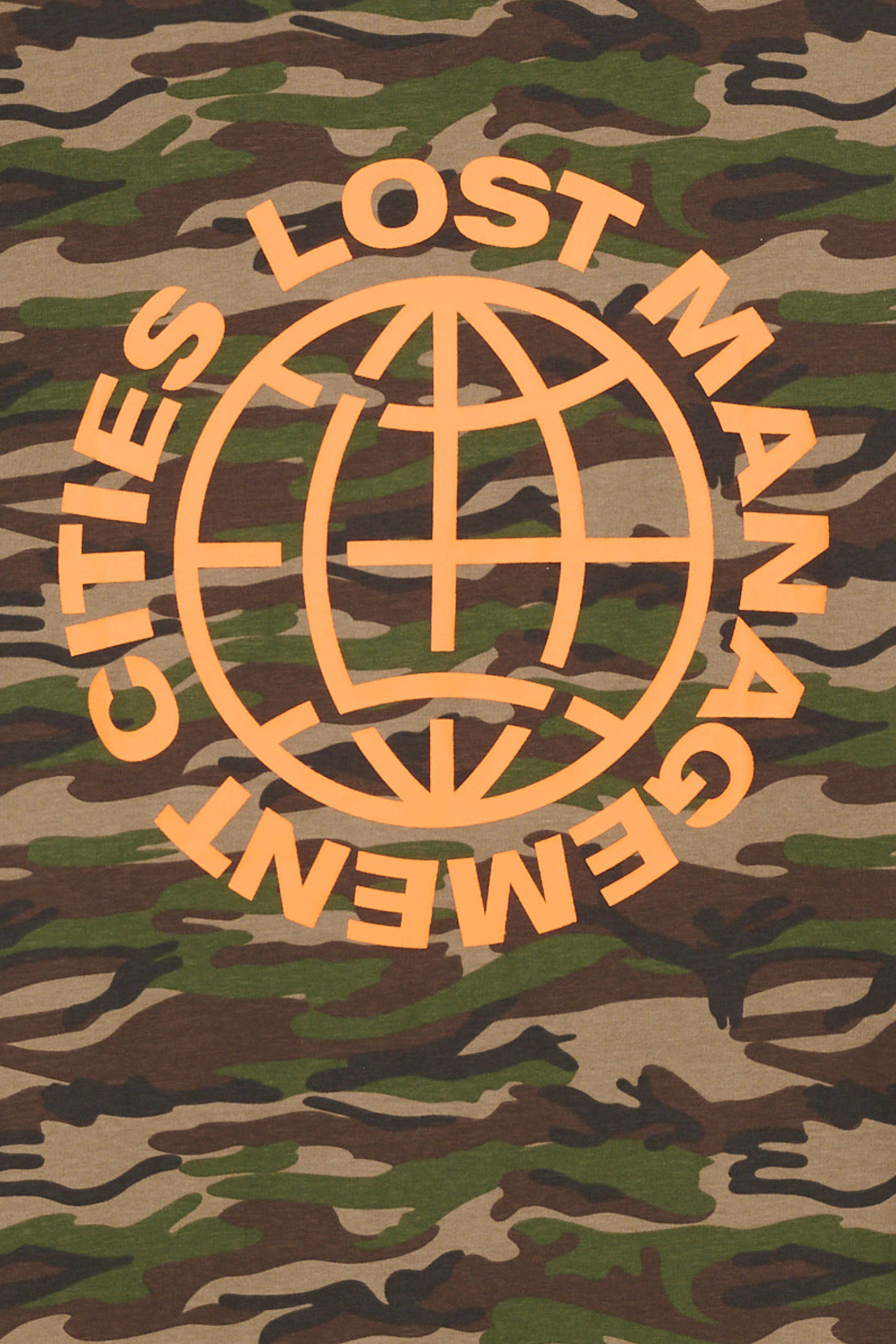 T-shirt | Vert LOST MANAGEMENT CITIES Homme