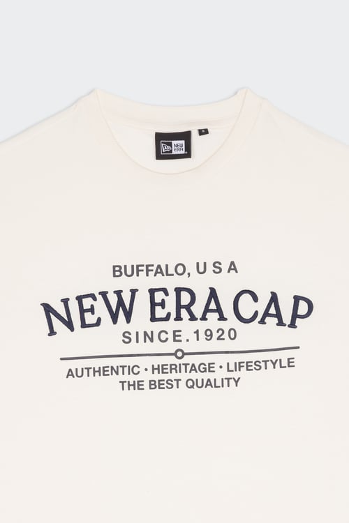 NEW ERA T-shirt Beige