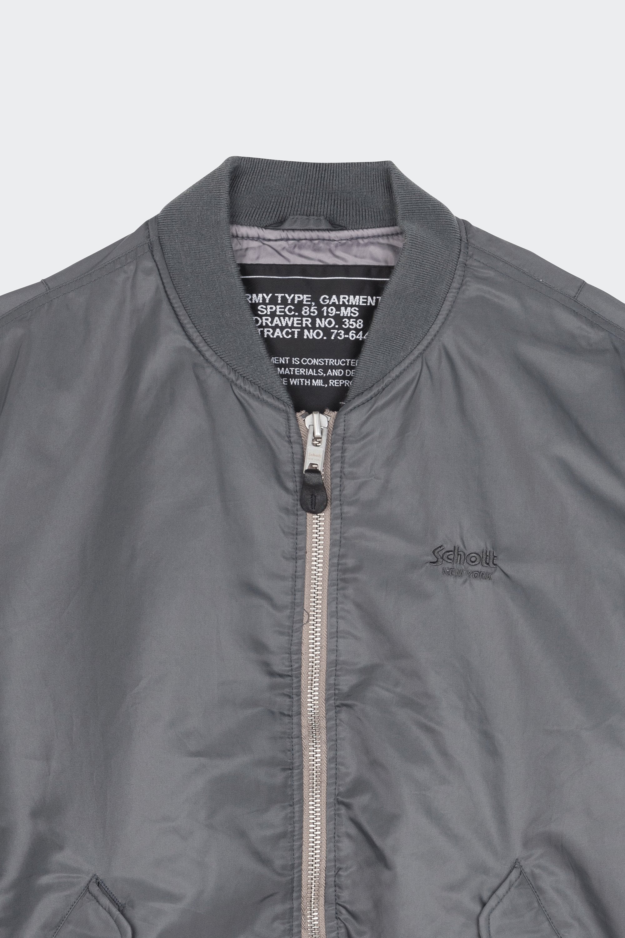 Jacket | Grey by SCHOTT Jacket Grey