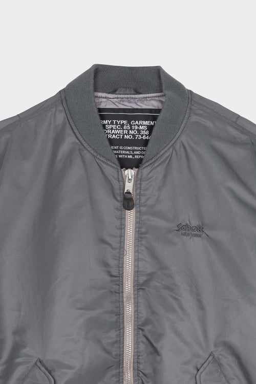SCHOTT Jacket Grey