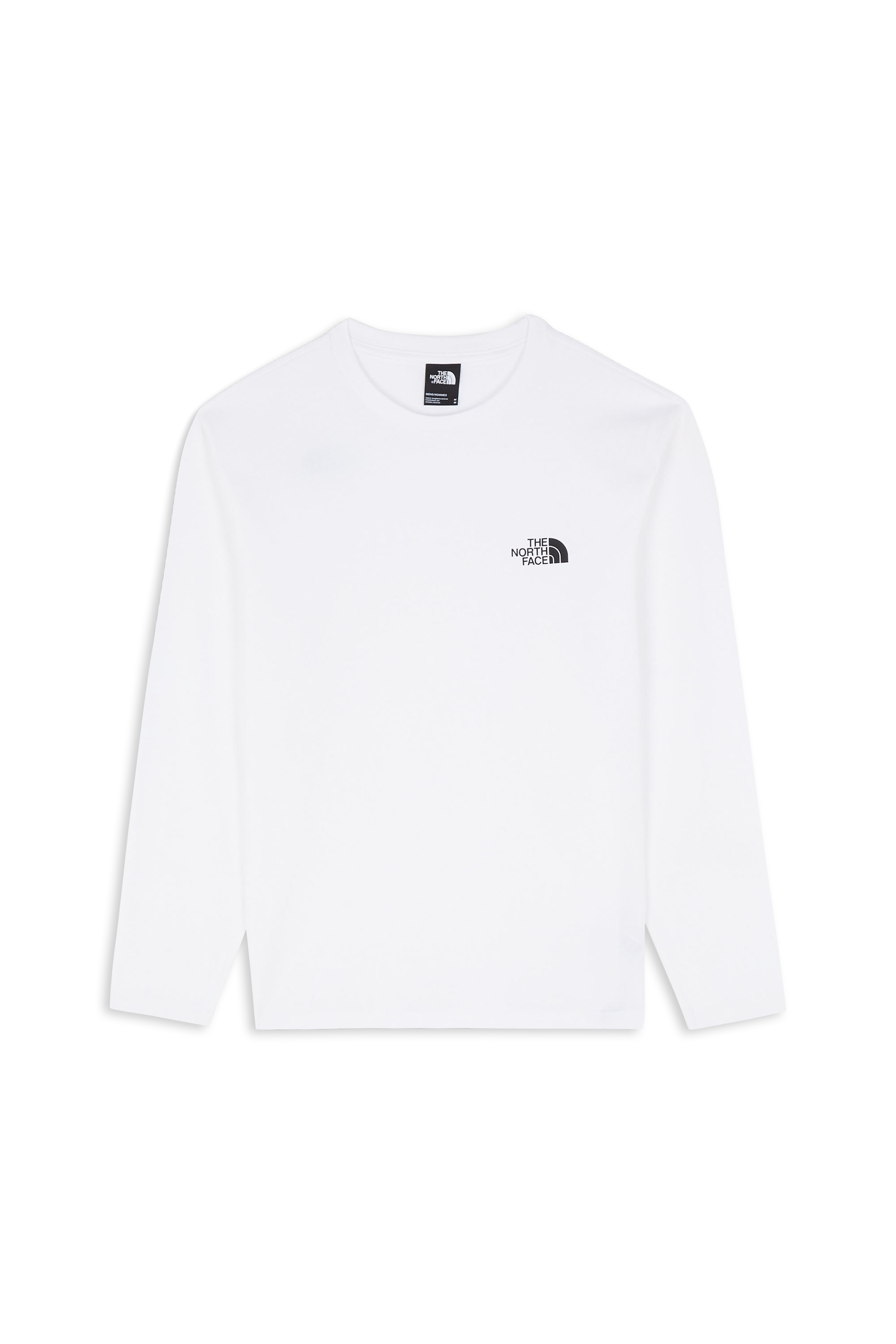 Regular-fit round-neck cotton T-shirt White