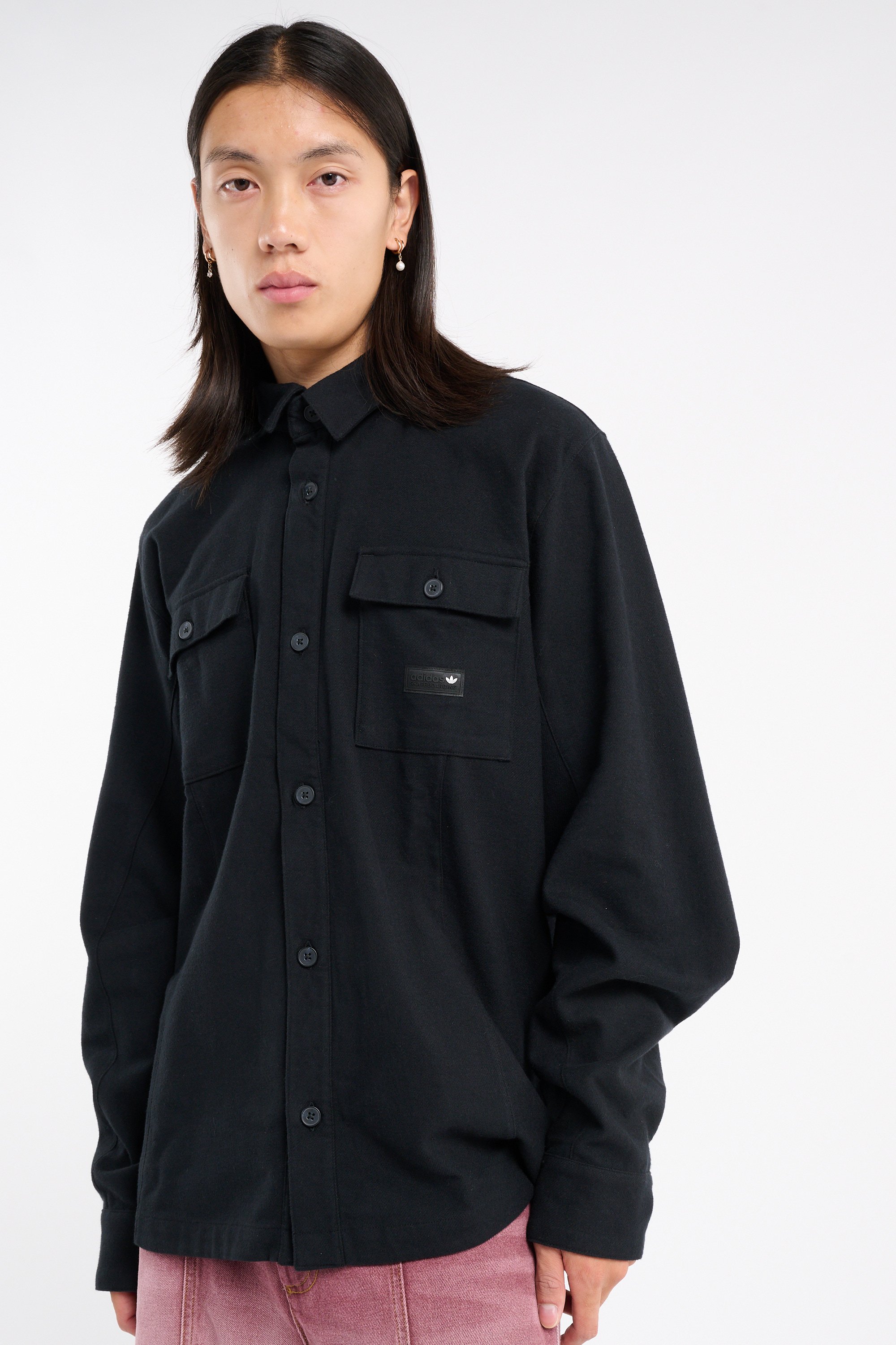 Chemise | Noir ADIDAS Homme