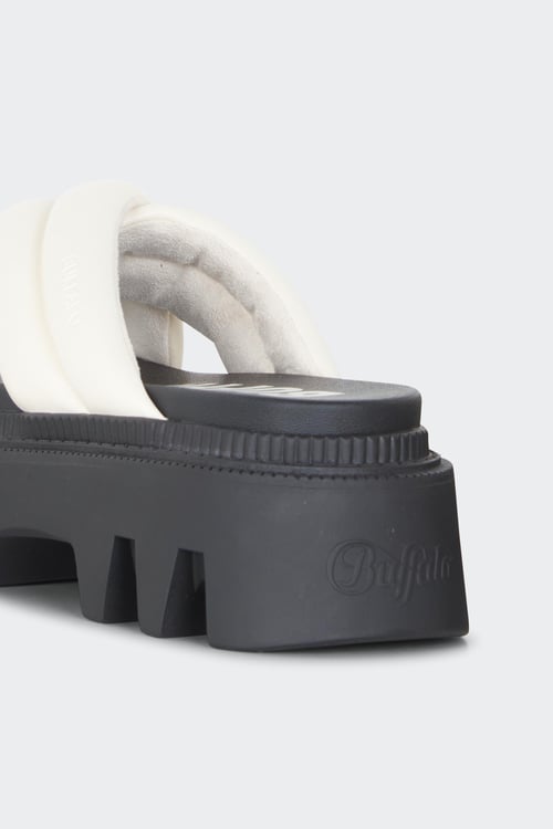 BUFFALO Slippers Blanc