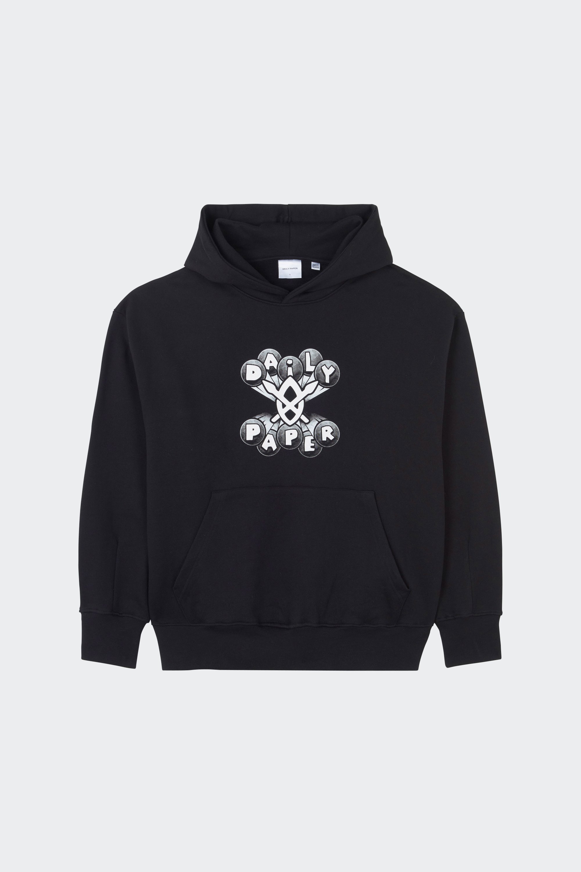 Hoodie | Black by DAILY PAPER Hoodie Black