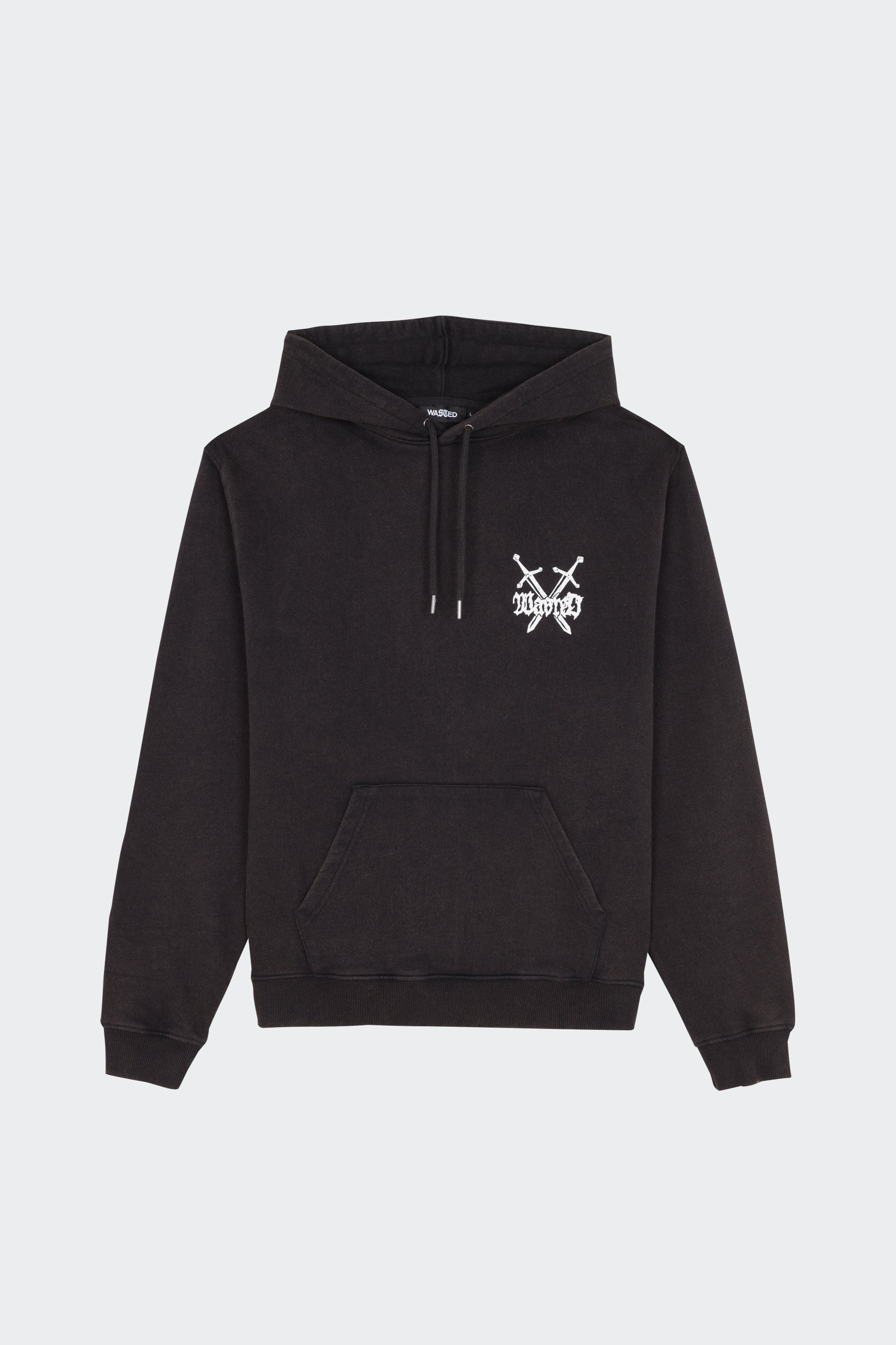Hoodie | Noir by WASTED Hoodie Noir