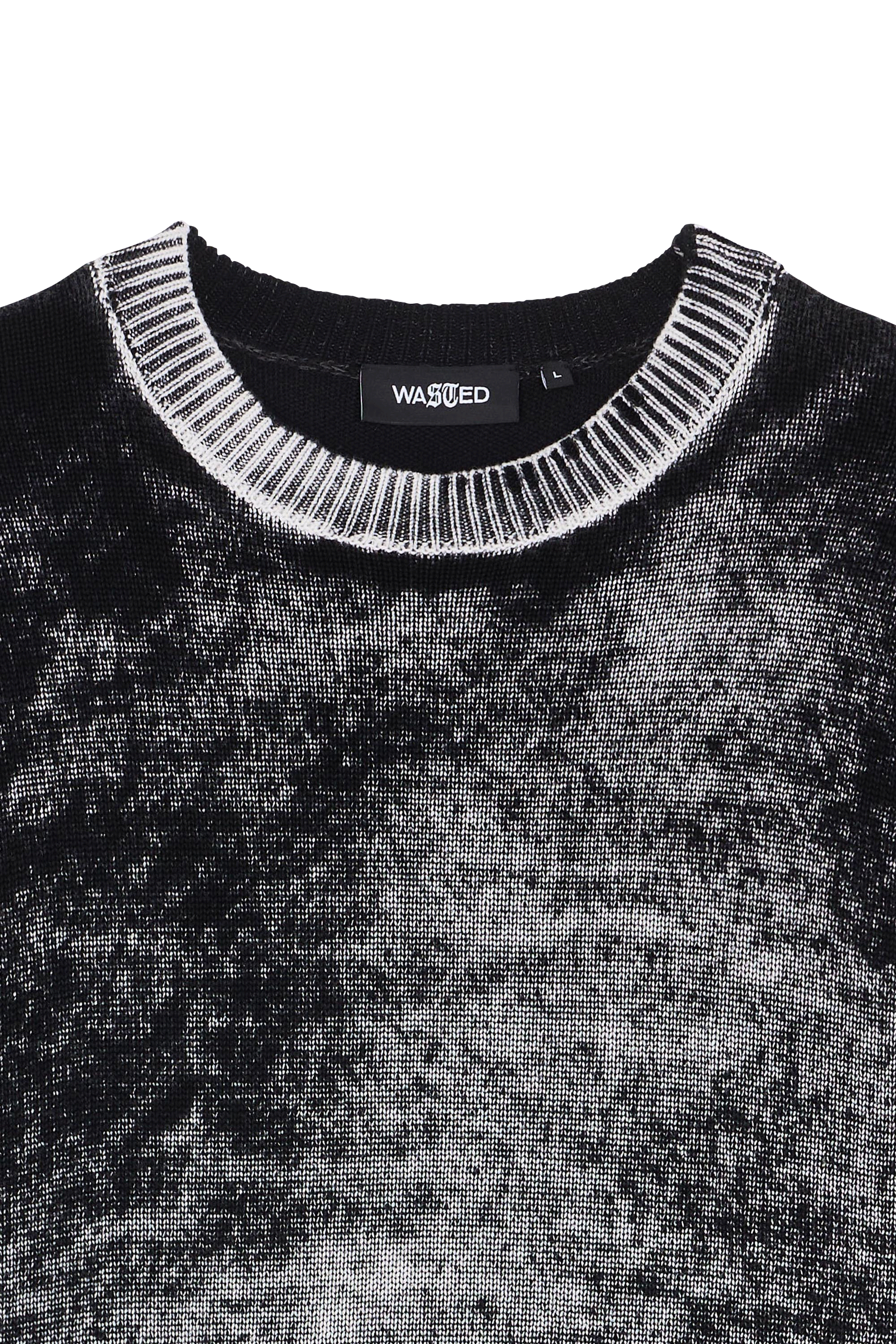 Pull | Noir WASTED Homme