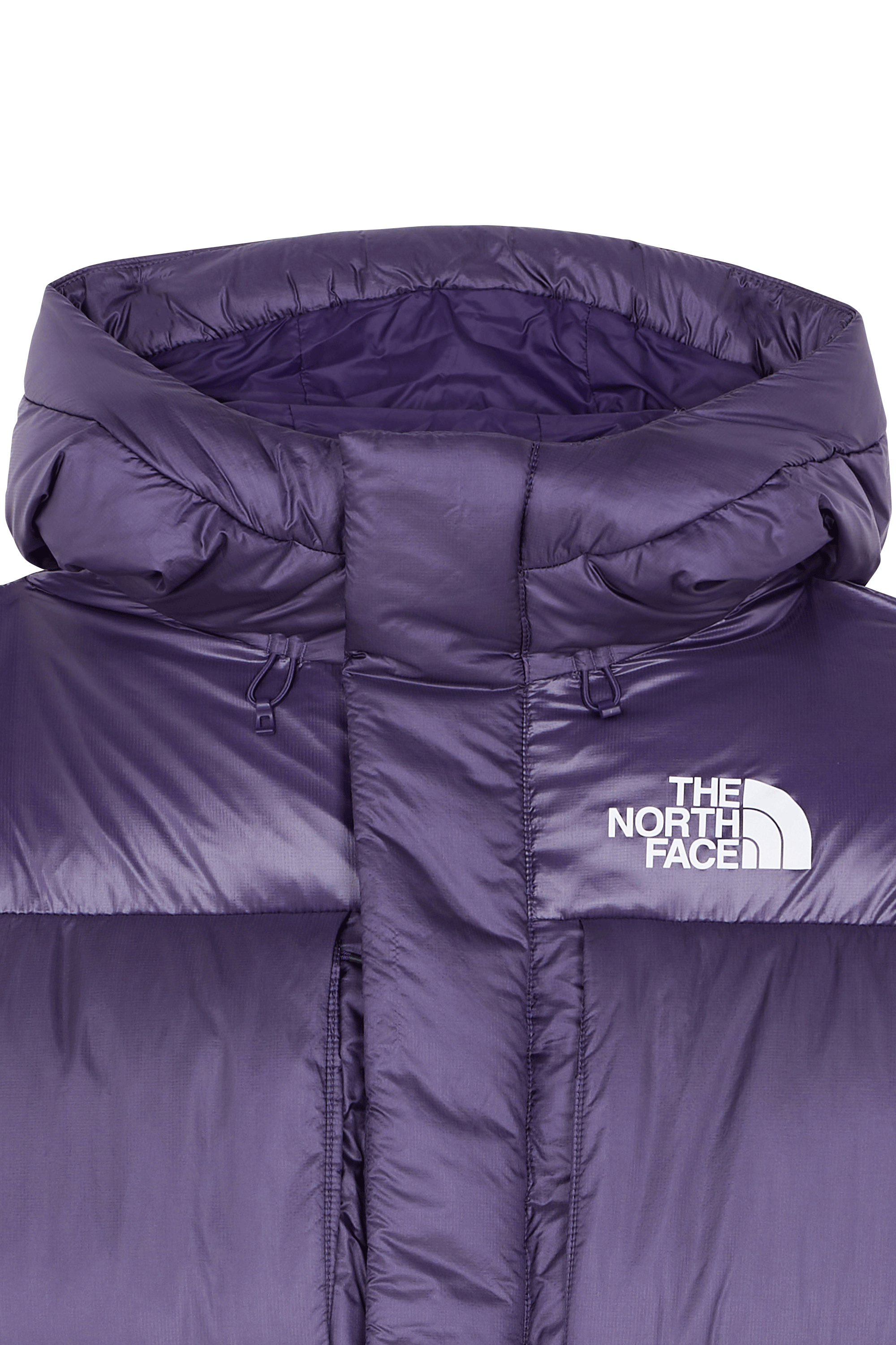 Lightweight quilted padded jacket with high neck Purple