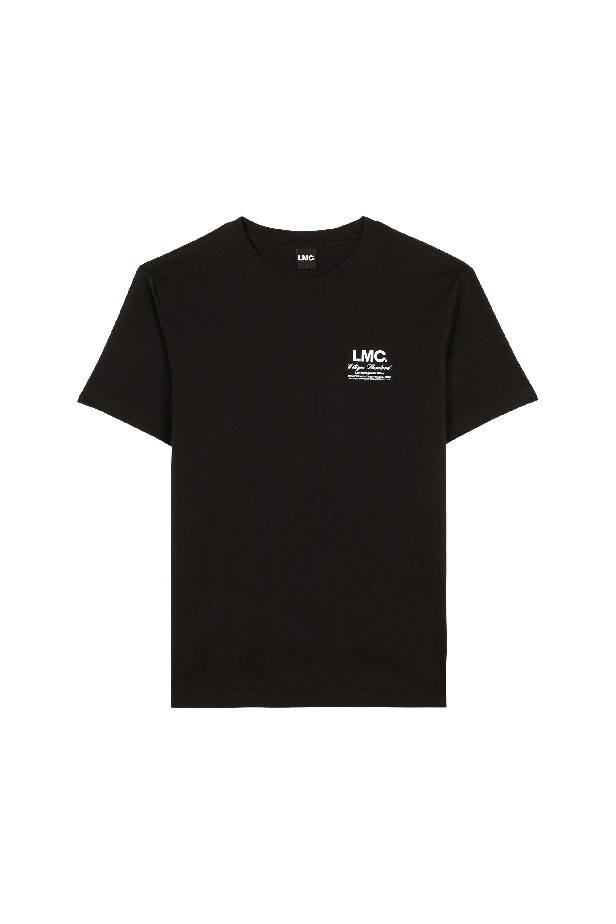 T-shirt | Noir LOST MANAGEMENT CITIES Homme