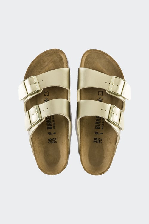 Birkenstock arizona discount femme doré