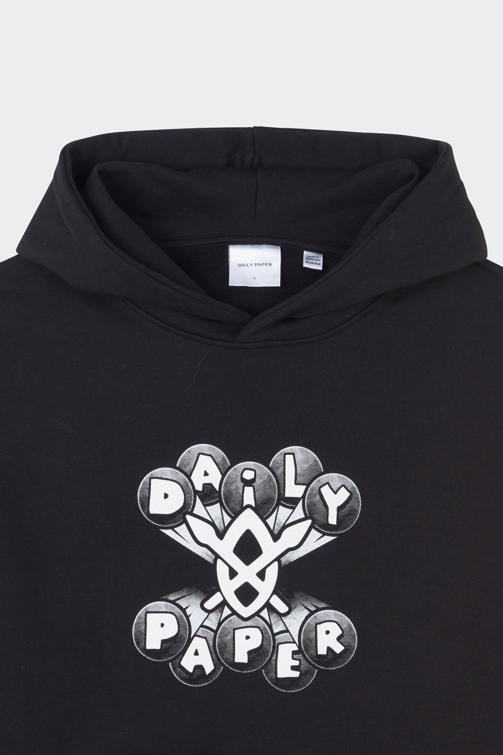 Hoodie | Black by DAILY PAPER Hoodie Black
