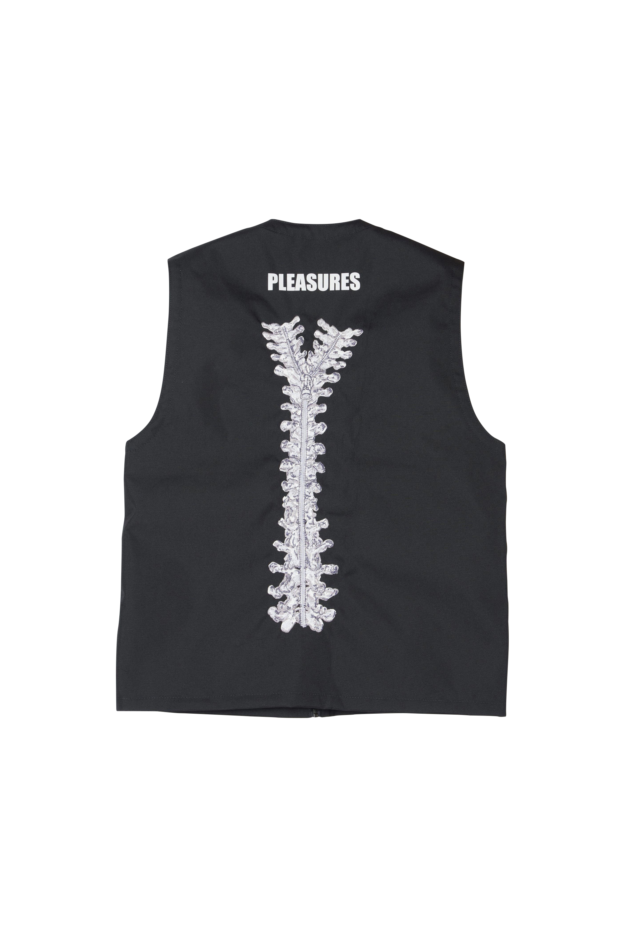 Sleeveless Jacket Black