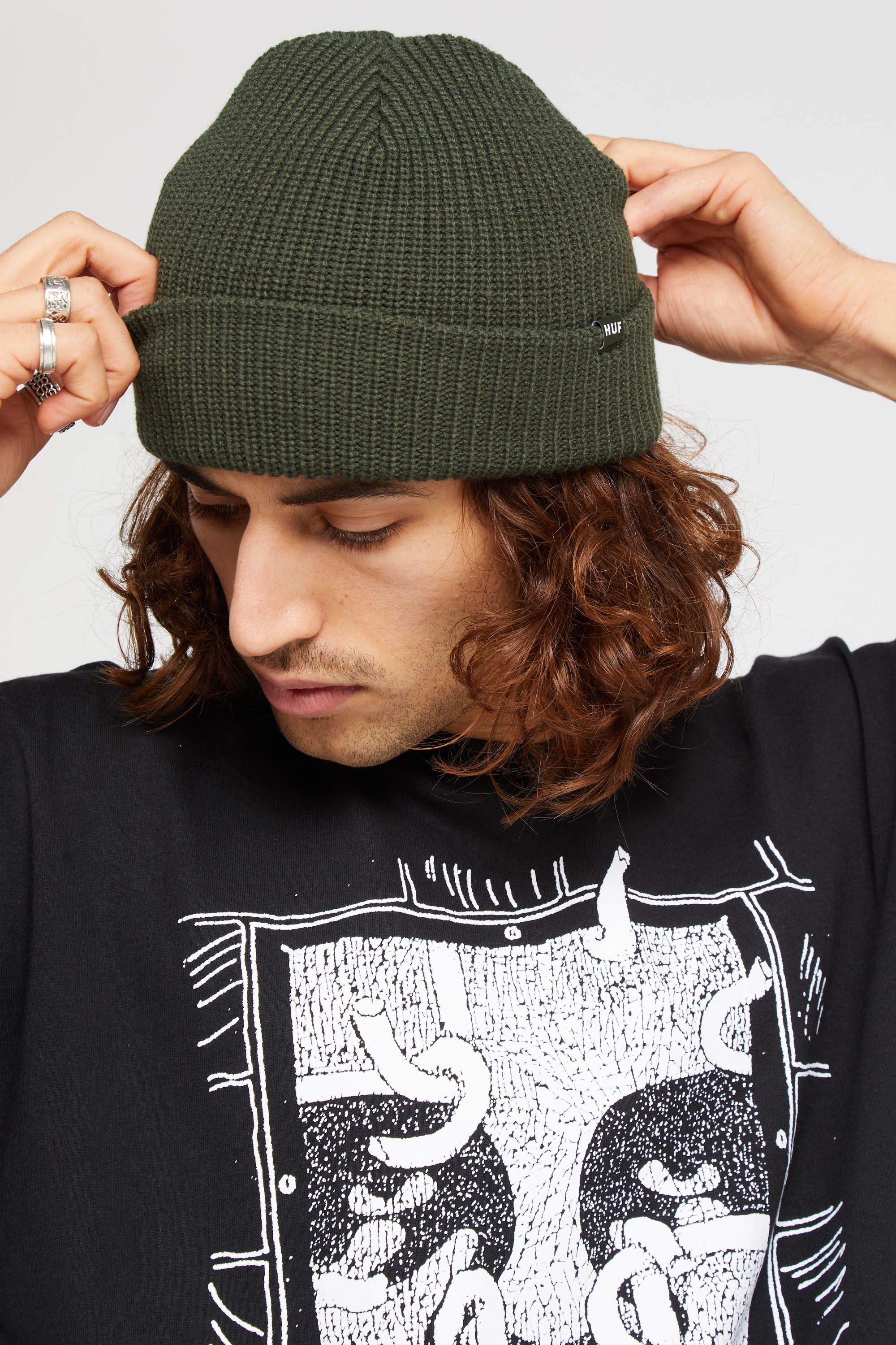 Bonnet | Vert HUF Homme