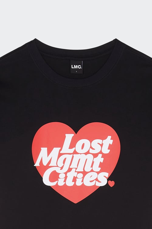 LOST MANAGEMENT CITIES T-shirt Blanc