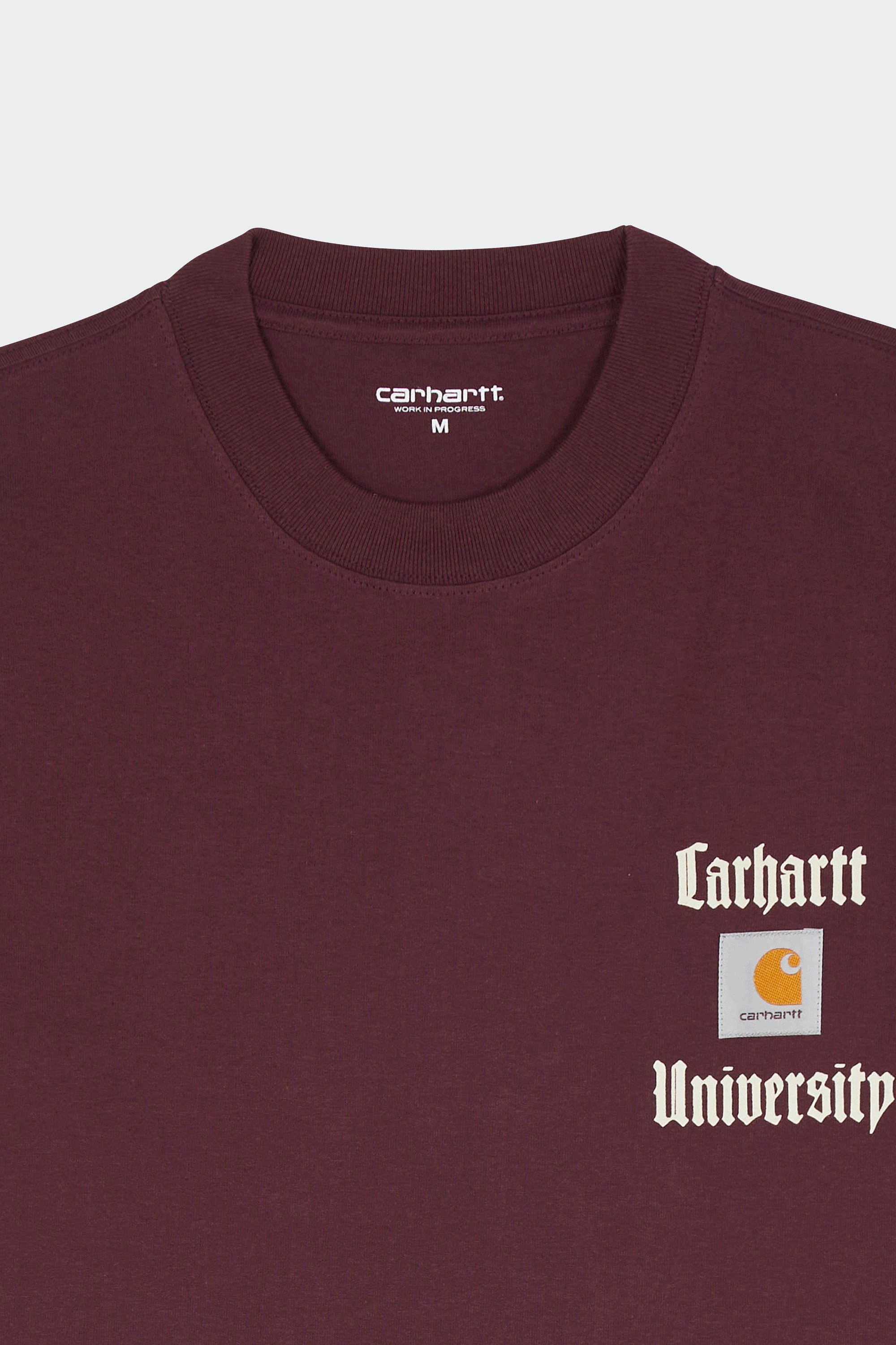 Regular-fit round-neck cotton T-shirt | Purple by CARHARTT WIP Regular-fit round-neck cotton T-shirt Purple