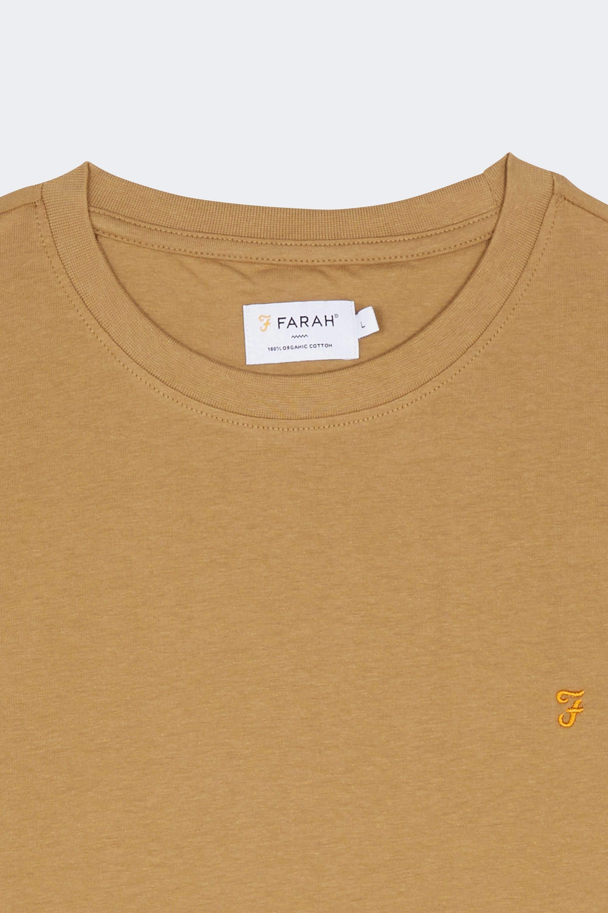 T-shirt | Beige by FARAH T-shirt Beige