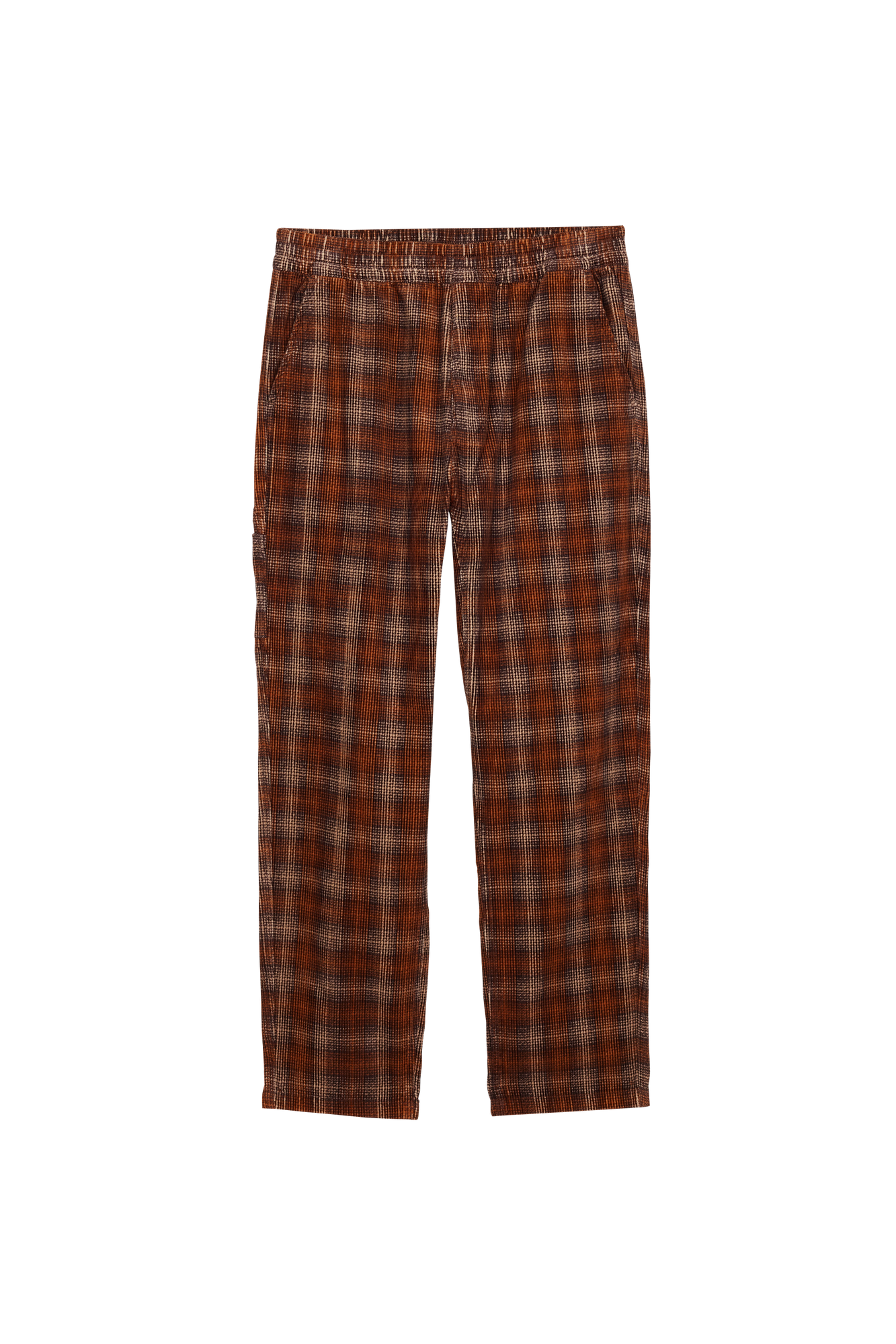 Carhartt Wip - Pantalon à carreaux en velours