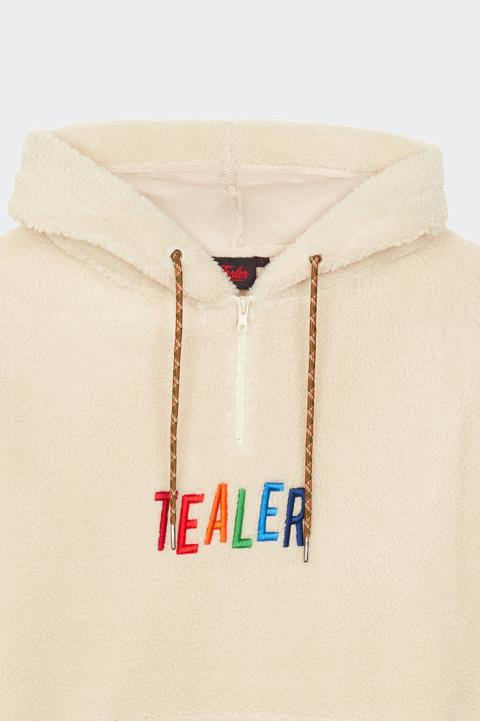 hoodie | Beige by TEALER hoodie Beige