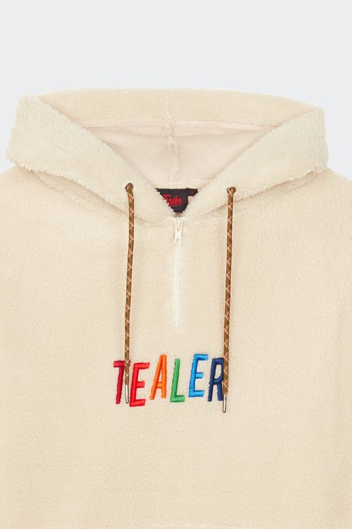 TEALER sweat à capuche Beige