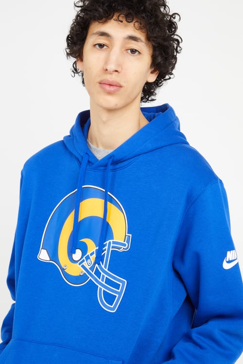 NIKE NFL Hoodie Bleu