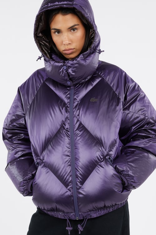 LACOSTE Doudoune Violet