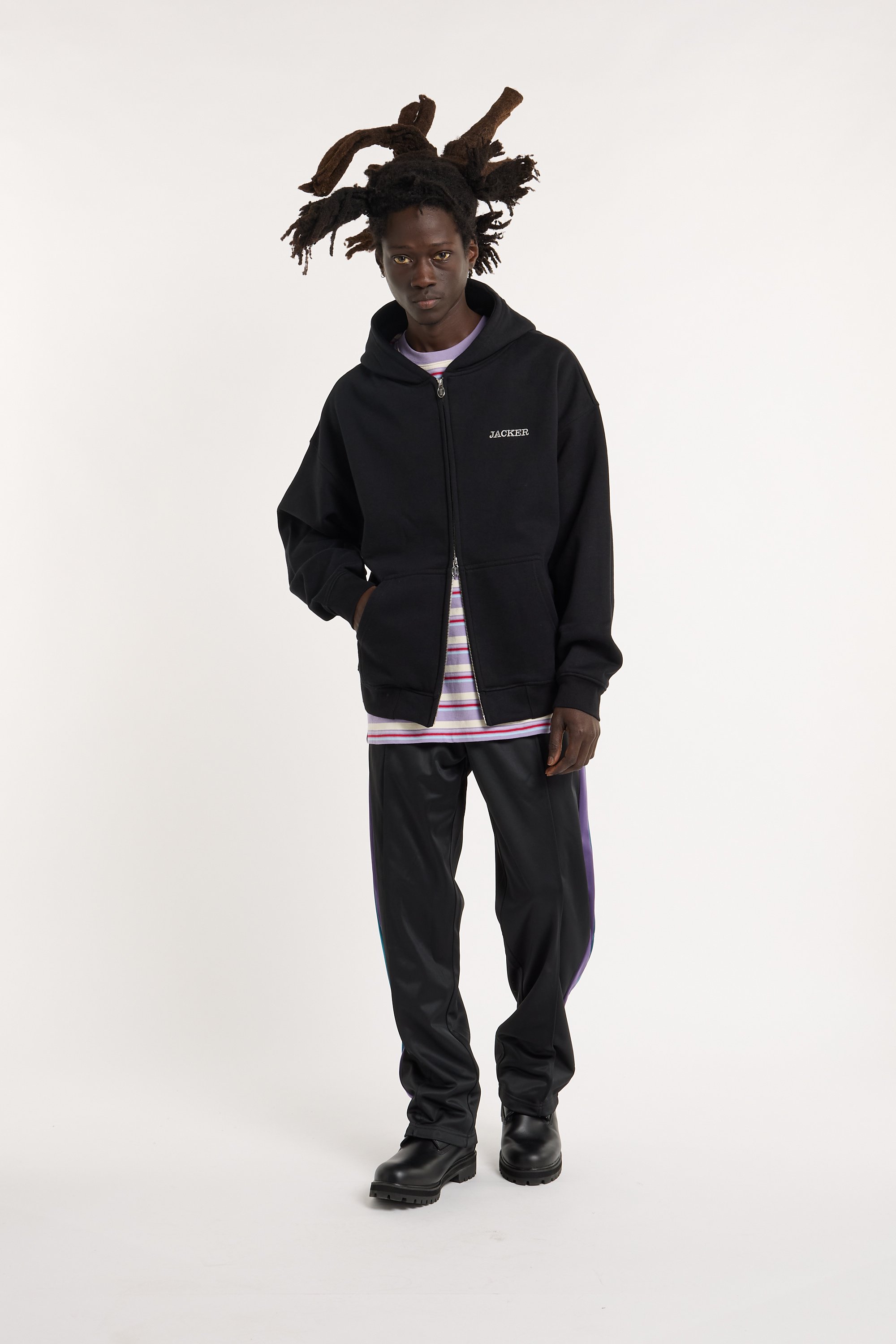 Hoodie JACKER Noir