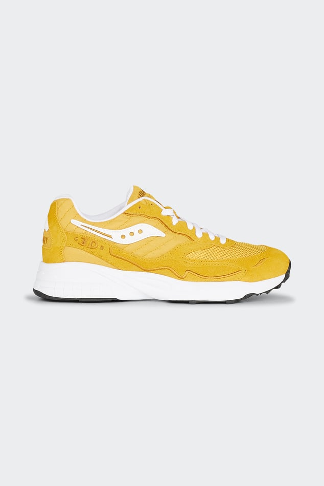 Sneakers 3d Grid Hurricane Yellow Saucony Man Citadium