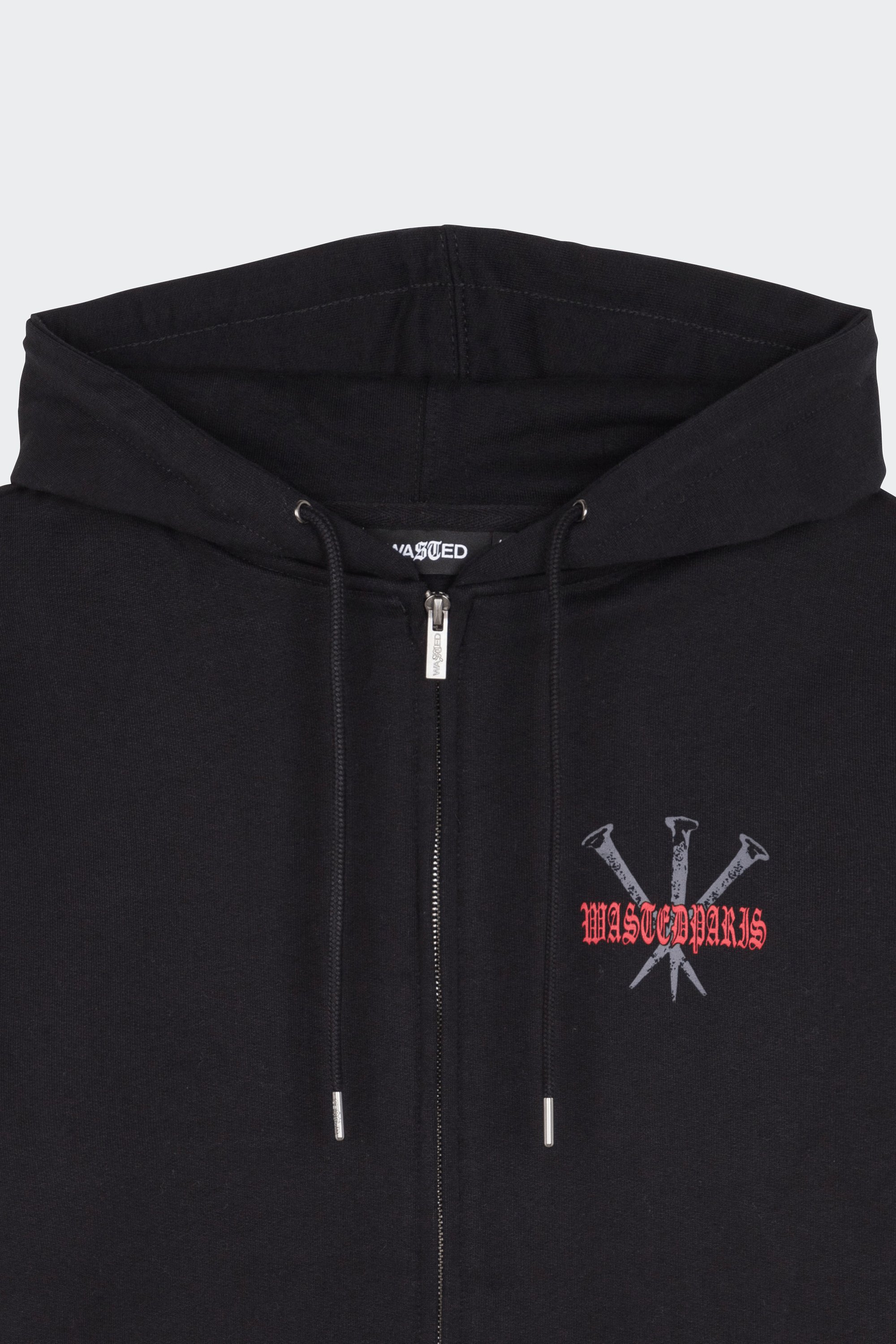 Hoodie | Noir by WASTED Hoodie Noir