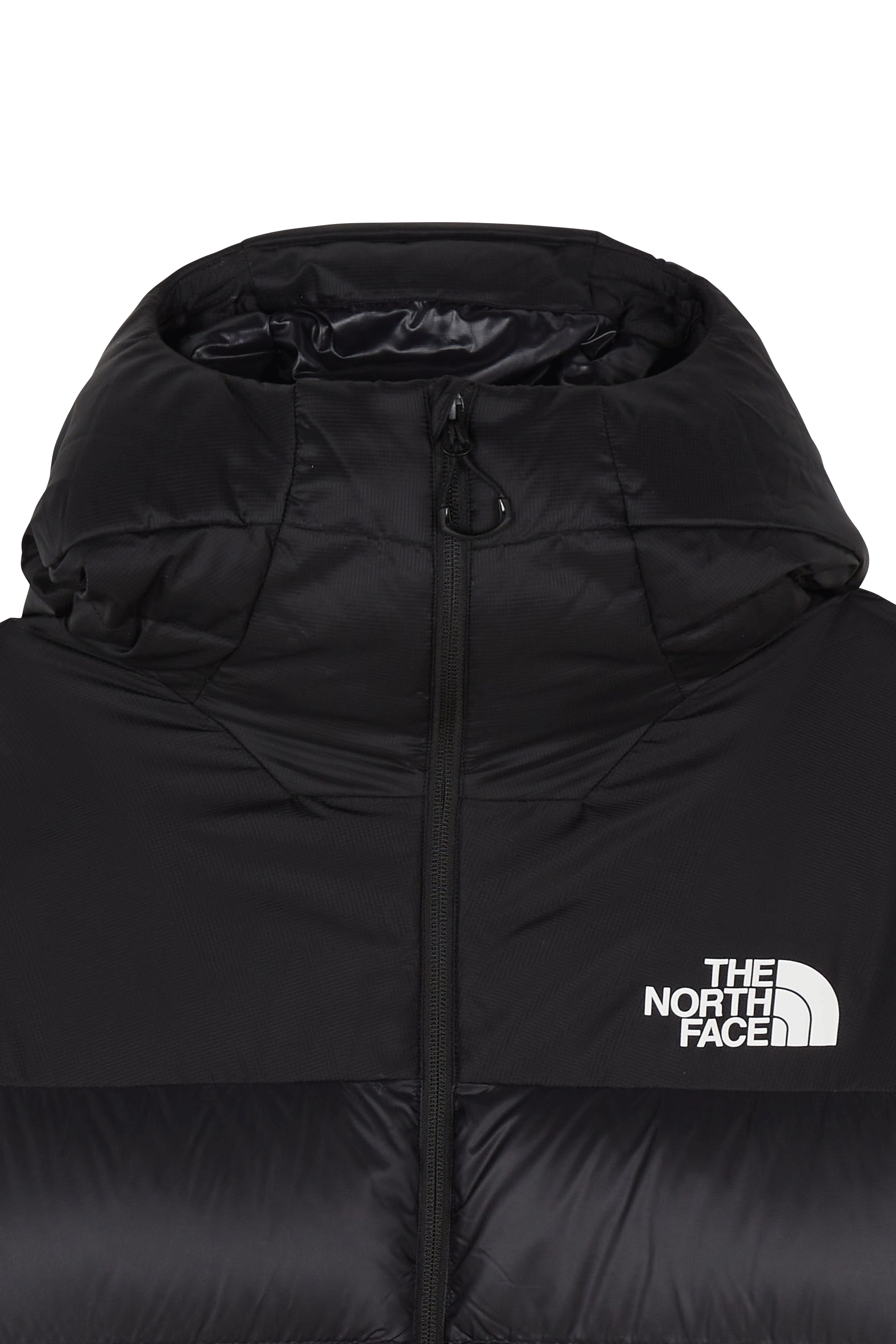 Lightweight quilted padded jacket with high neck Black
